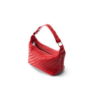 The Hana Hobo Crimson Red