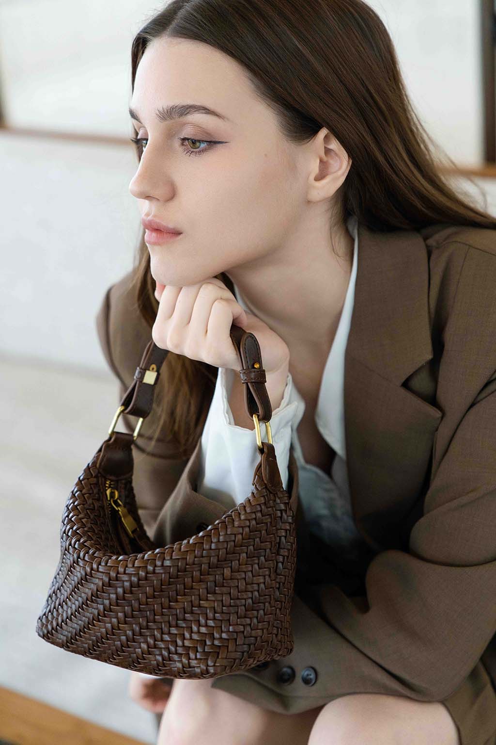 The Hana Hobo - Mocha Brown